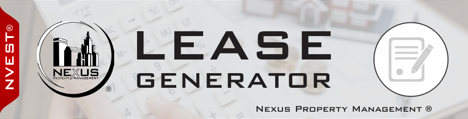 Nexus Property Management Free Lease Generator Tool